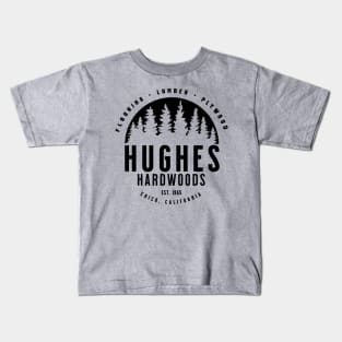 Hughes Hardwoods Black Ink Kids T-Shirt